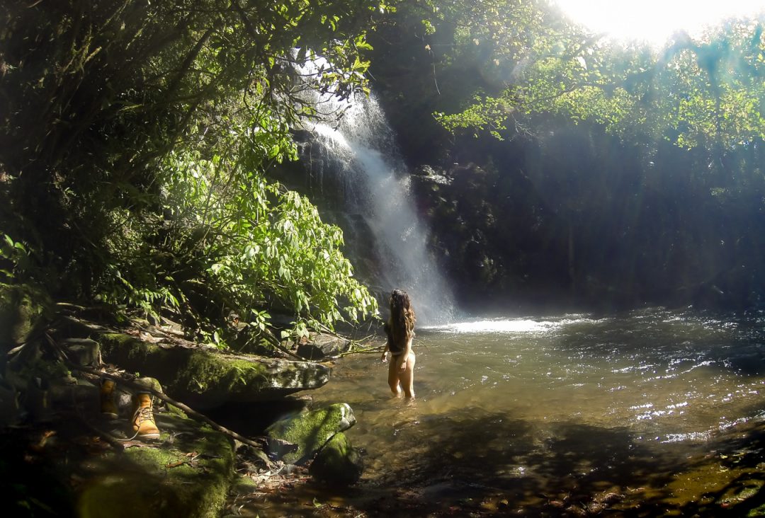 Waterfall in Ranomafana National park