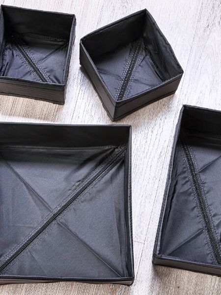 Blog Vanlife essentials foldable boxes IKEA
