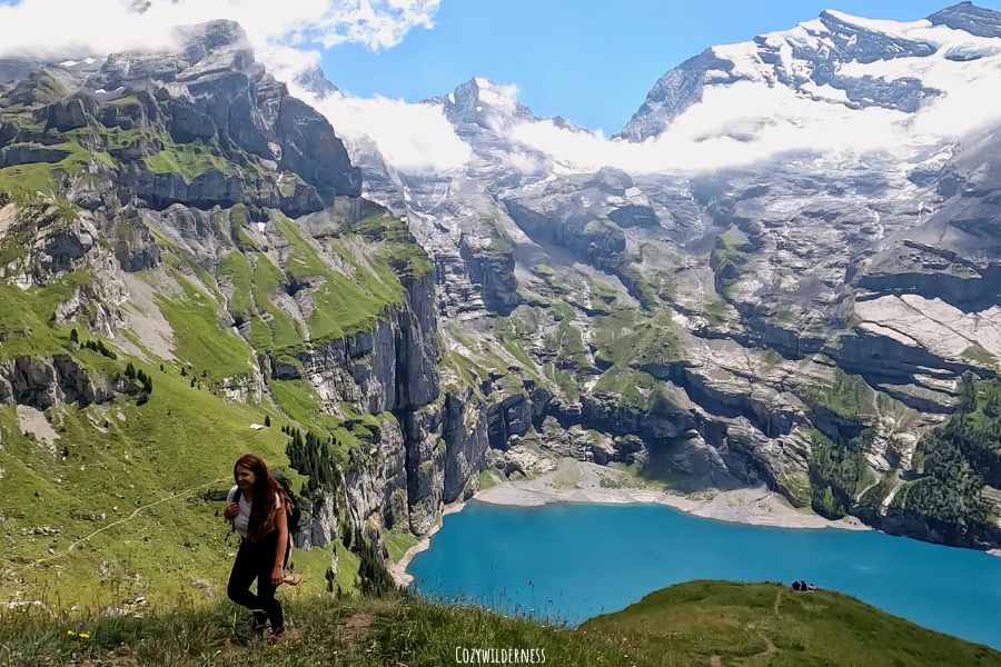 stunning lakes in Switzerland lakeview Oeschinensee