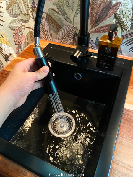 Vanlife essentials you need retractable kitchen faucet